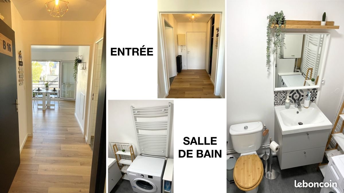 Appartement à louer, 35m², Tours