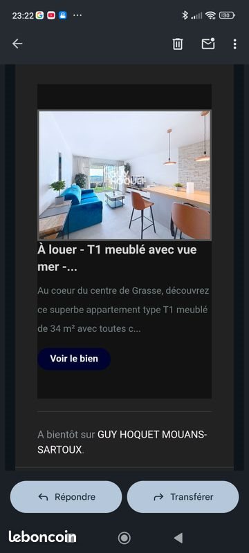 Appartement à louer, 34m², Grasse