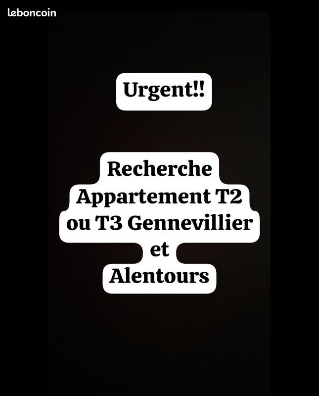 Appartement à louer, 40m², Gennevilliers
