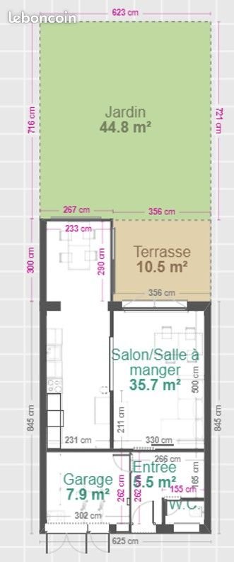 Maison à louer, 100m², Dunkerque