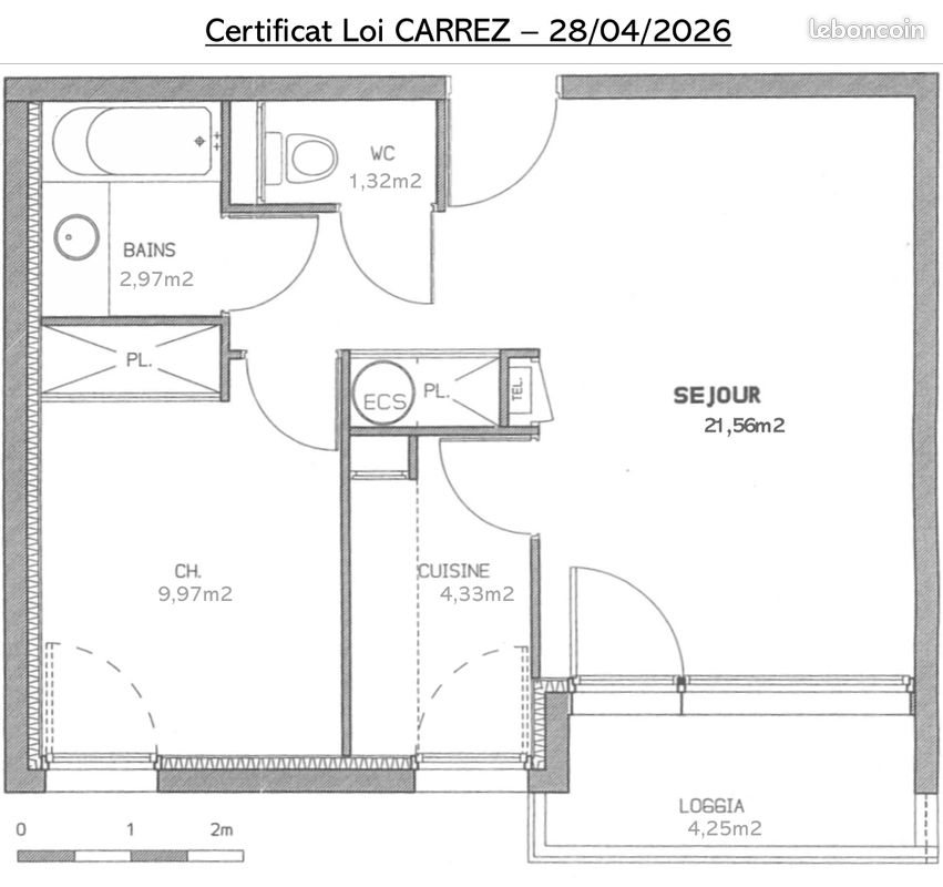Appartement à louer, 40m², Clermont-Ferrand