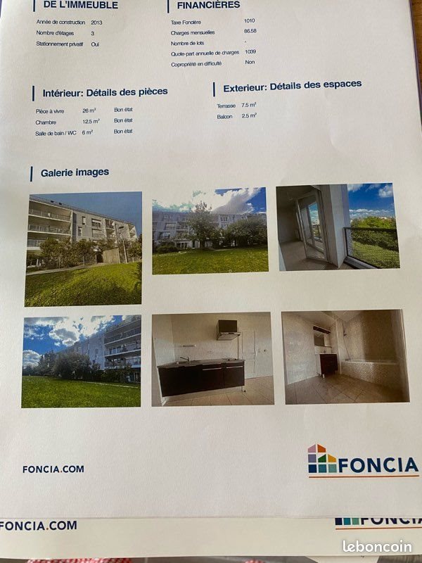 Appartement à louer, 44m², Mérignac
