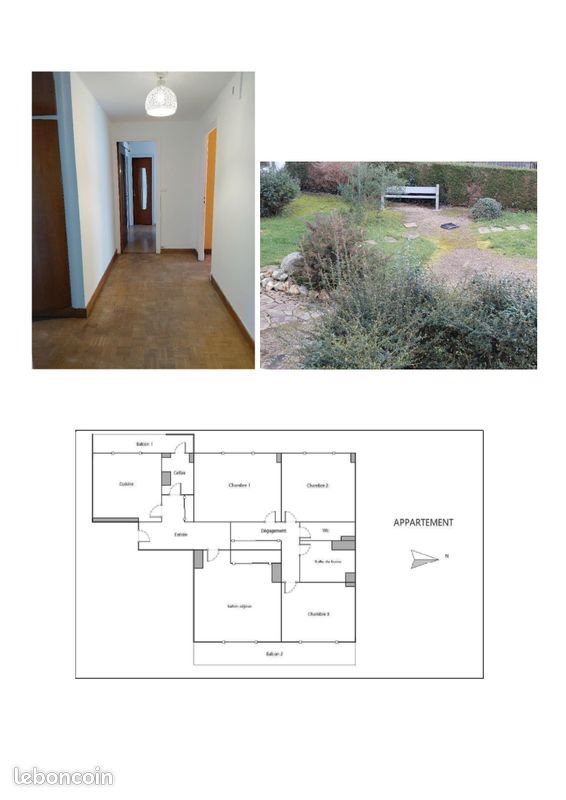 Appartement à vendre, 82m², Tarbes