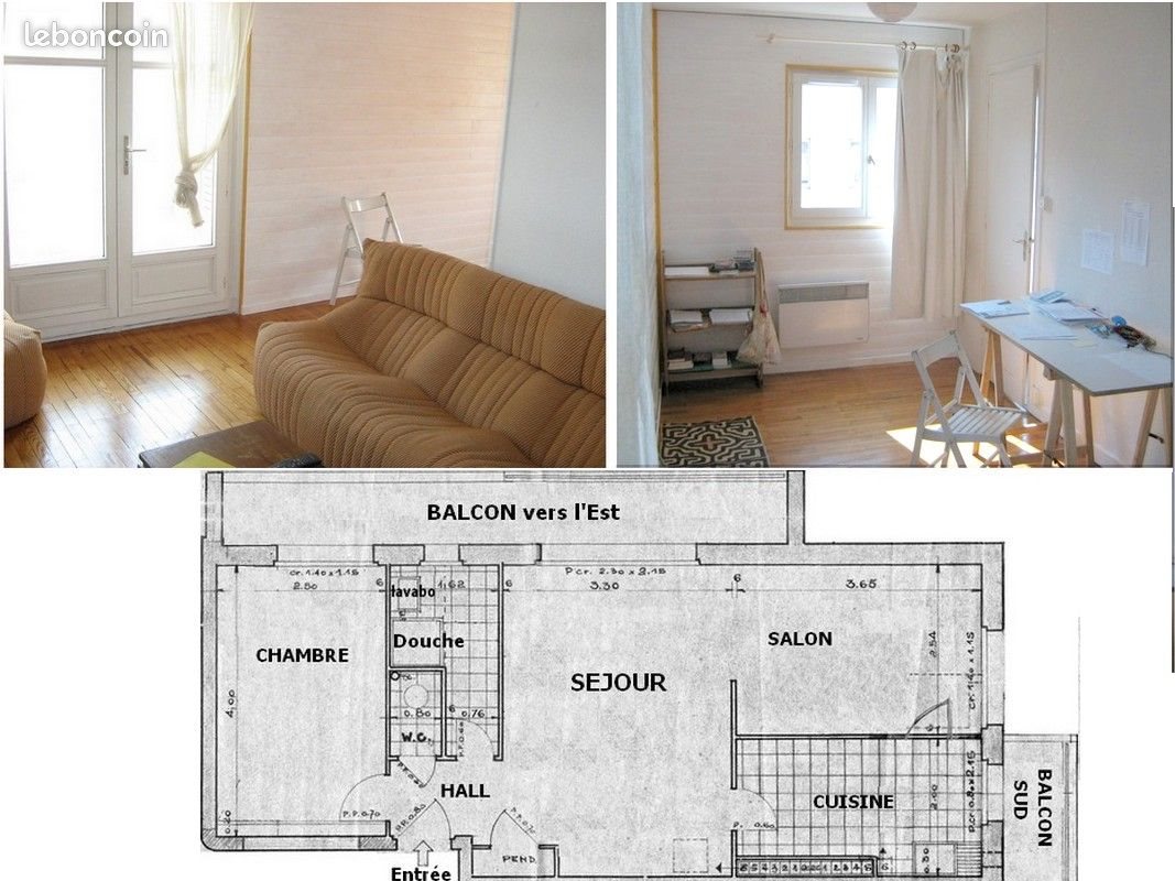Appartement à vendre, 47m², Grenoble