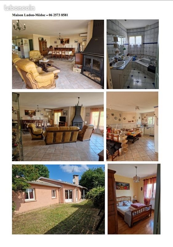 Maison à vendre, 131m², Ludon-Médoc