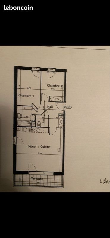 Appartement à vendre, 64m², Loos