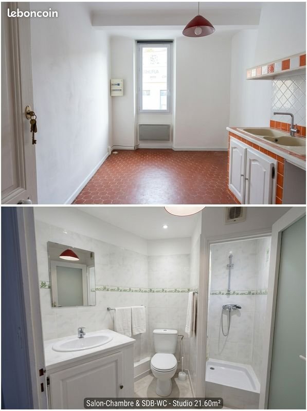 Appartement à louer, 21m², La Seyne-sur-Mer