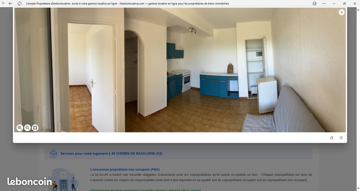 Appartement à louer, 25m², Aléria