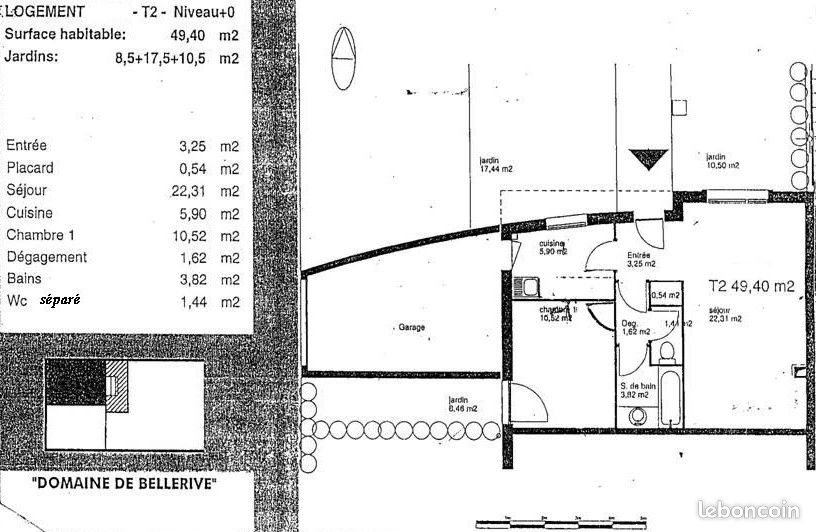 Appartement à vendre, 50m², Wintzenheim