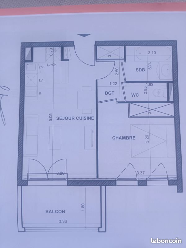 Appartement à vendre, 43m², Saint-André-de-Cubzac