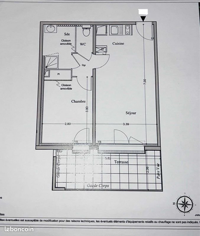 Appartement à vendre, 50m², Avignon