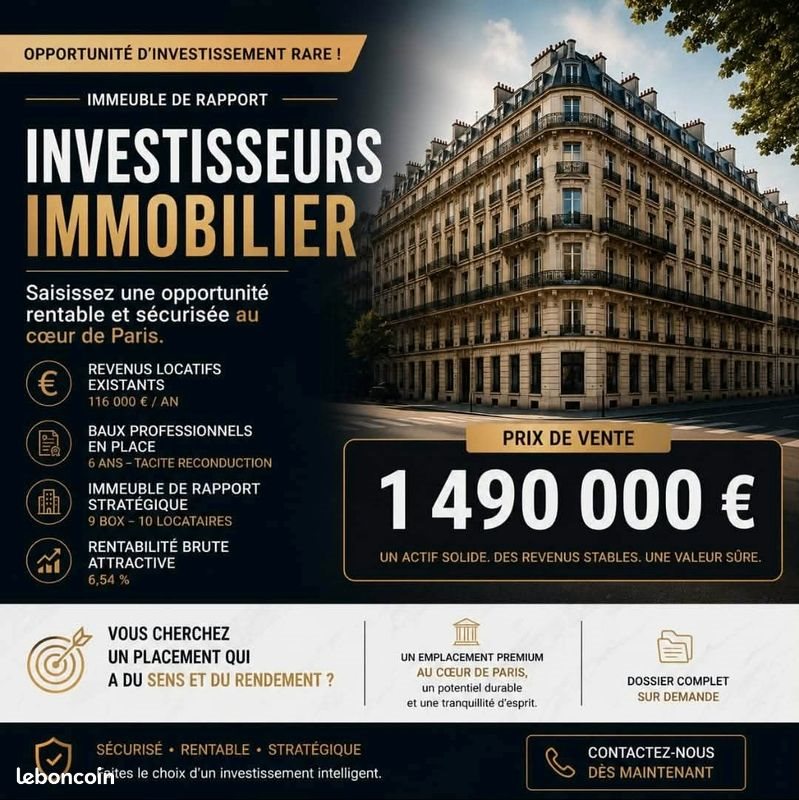 Appartement à vendre, 192m², Paris 13ème