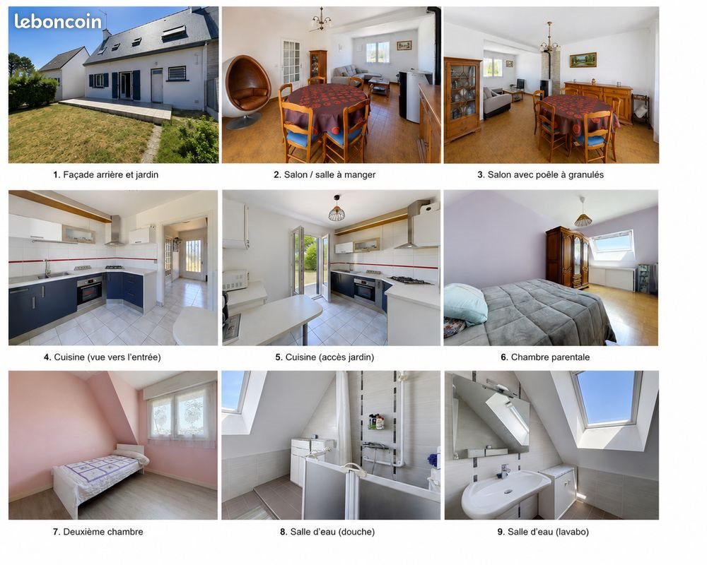 Maison à vendre, 85m², Ploemeur