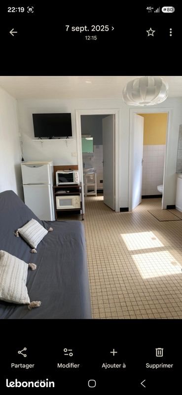 Appartement à louer, 28m², Coarraze