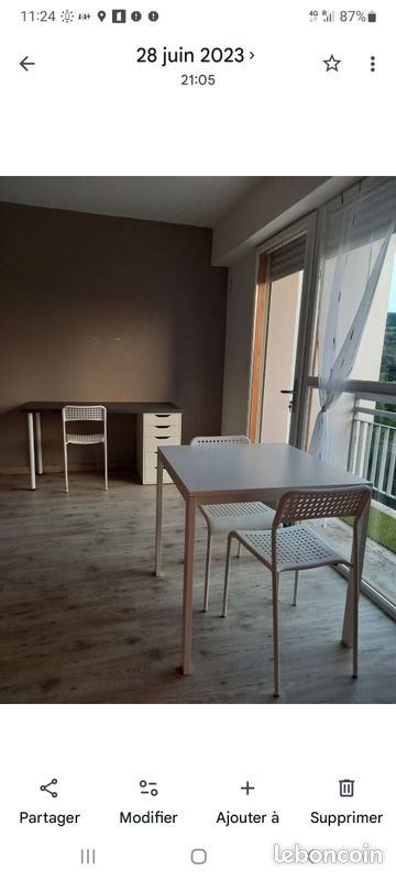 Appartement à louer, 29m², Saint-Etienne