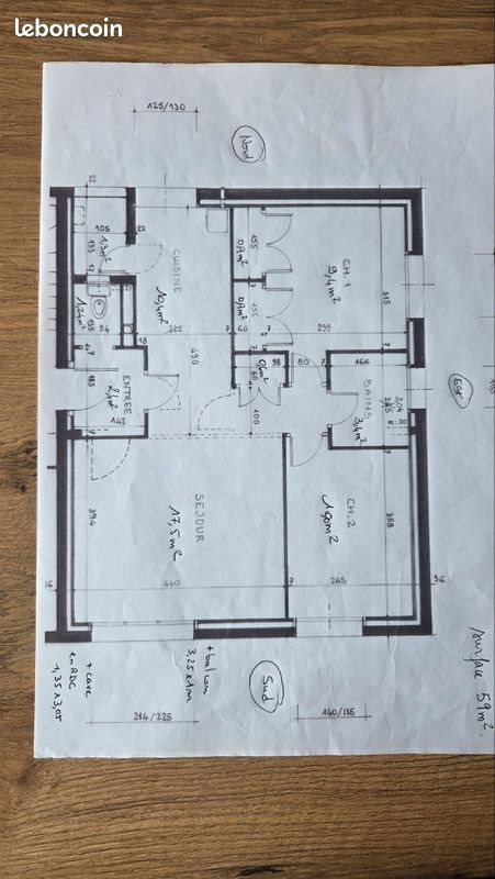 Appartement à louer, 59m², Lorient