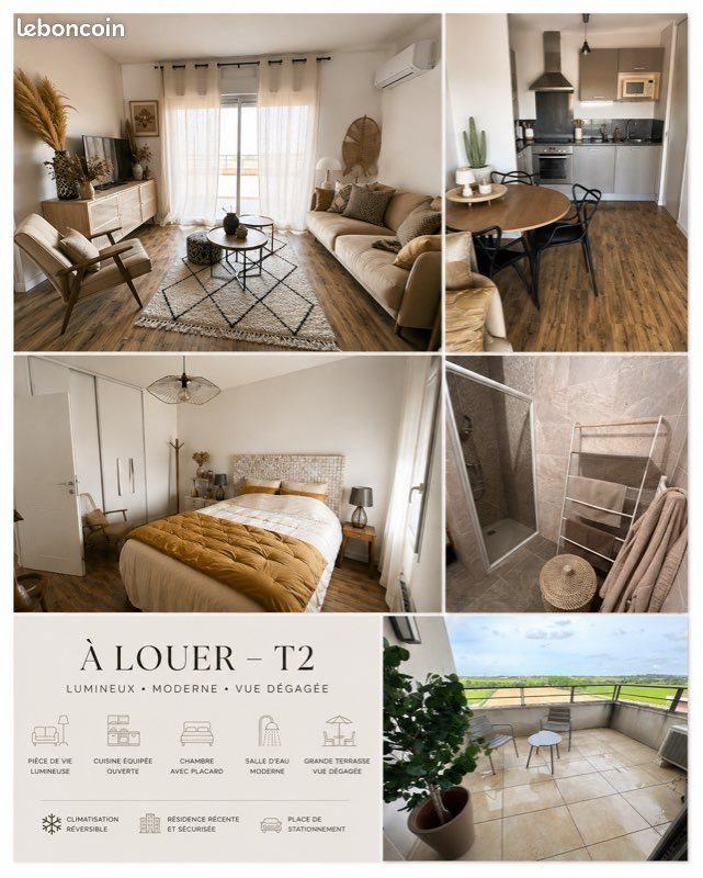 Appartement à louer, 44m², Boujan-sur-Libron