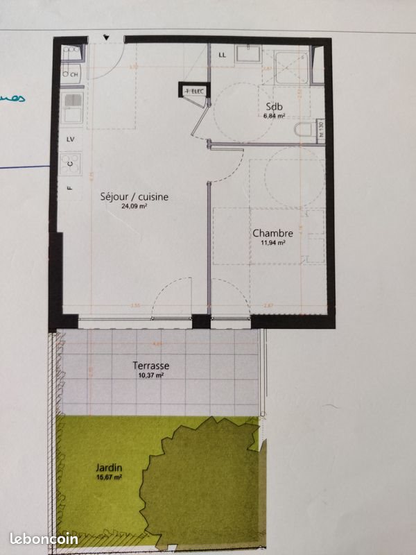 Appartement à louer, 42m², Gambsheim