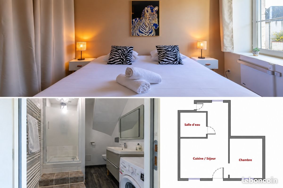 Appartement à louer, 39m², Cour-Cheverny