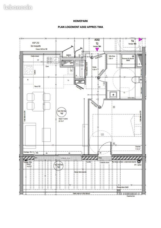 Appartement à vendre, 45m², Avrillé