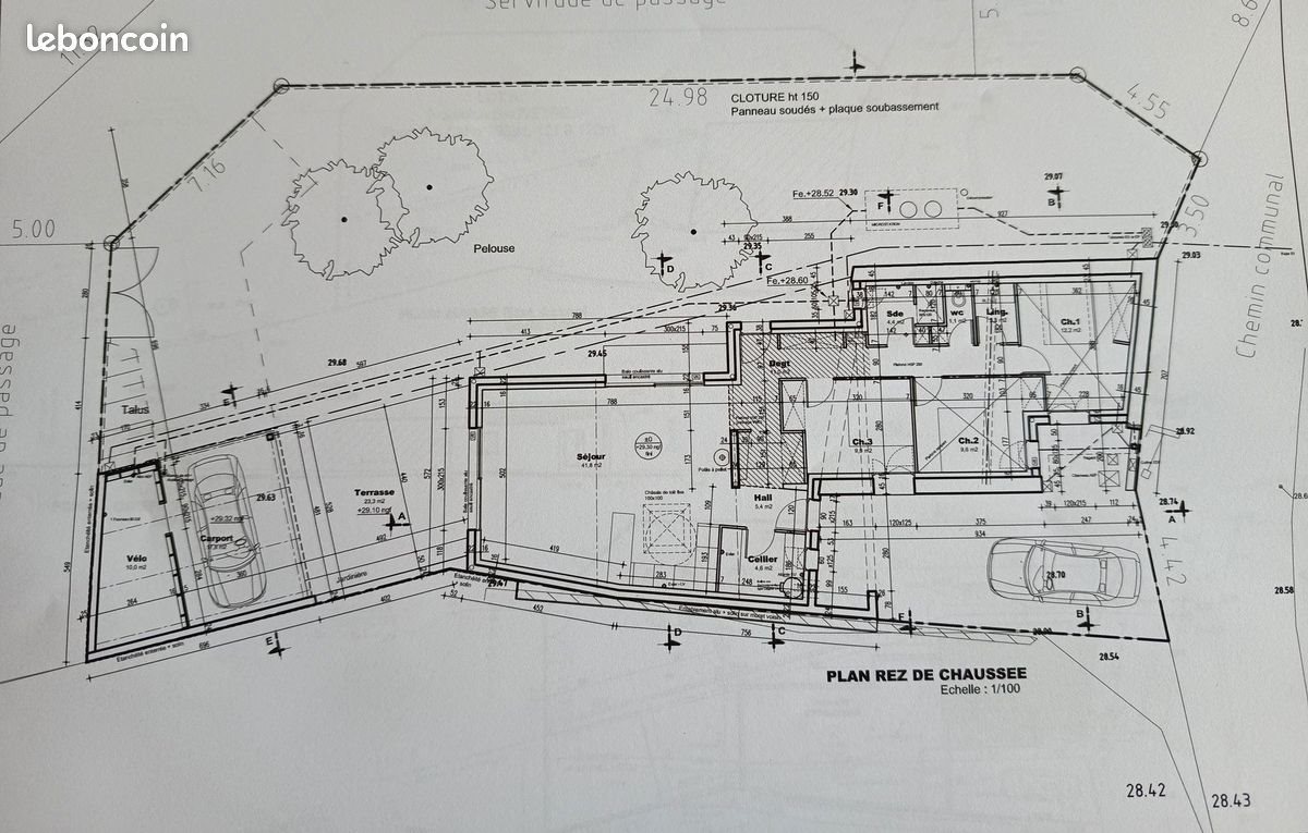 Maison à louer, 103m², Le Loroux-Bottereau