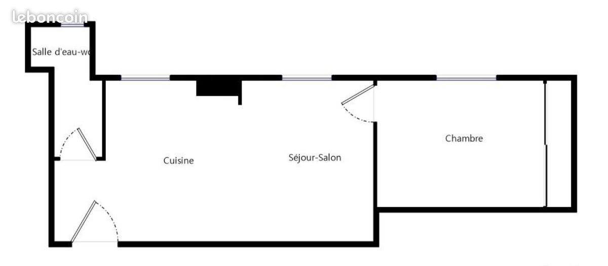 Appartement à vendre, 33m², Beausoleil