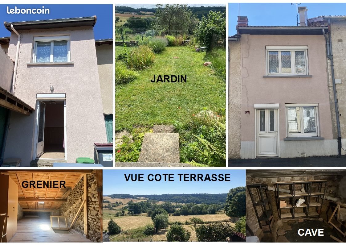 Maison à vendre, 46m², Champagnac-le-Vieux