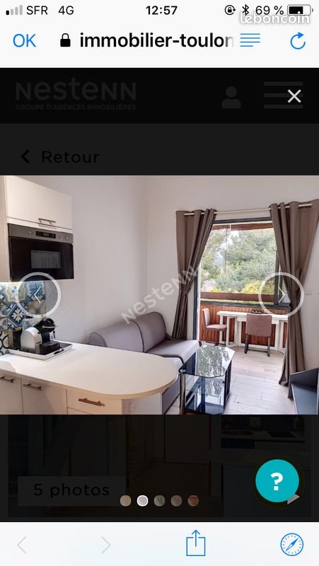 Appartement à louer, 30m², Sanary-sur-Mer