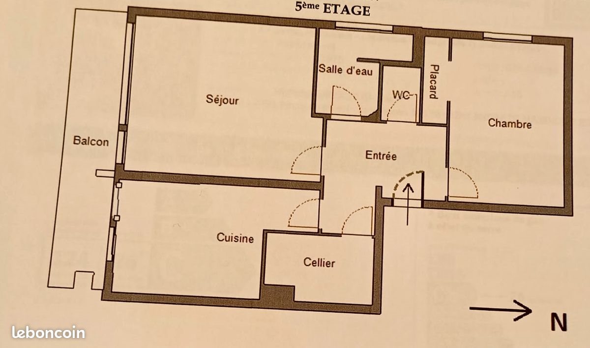 Appartement à louer, 54m², Nîmes