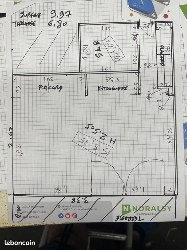 Appartement à vendre, 10m², Villemomble