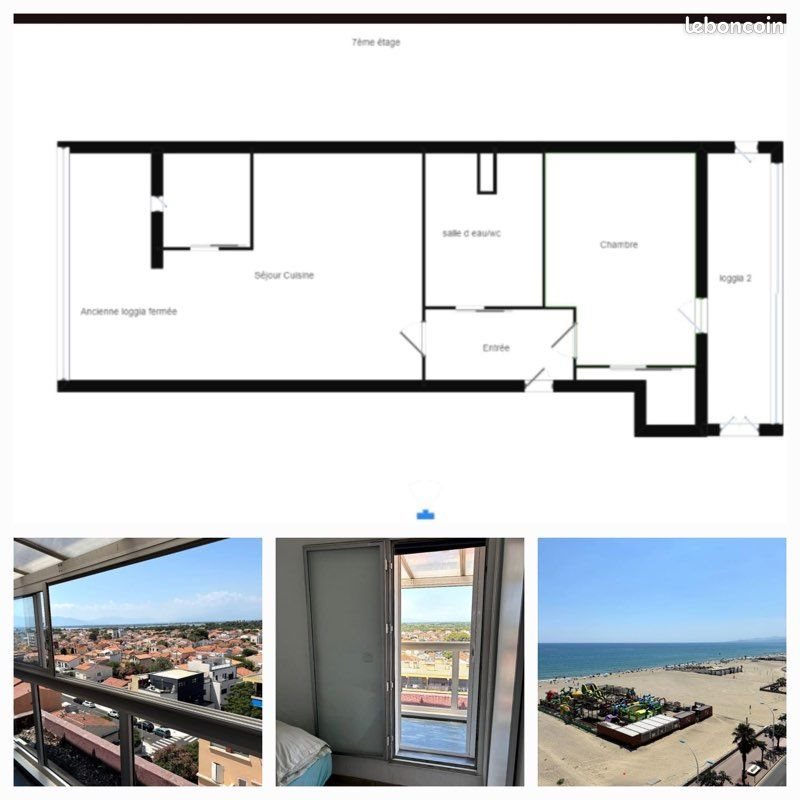 Appartement à vendre, 44m², Canet-en-Roussillon