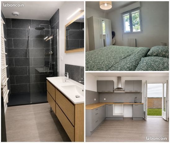 Maison à louer, 78m², Saint-Seurin-sur-l'Isle