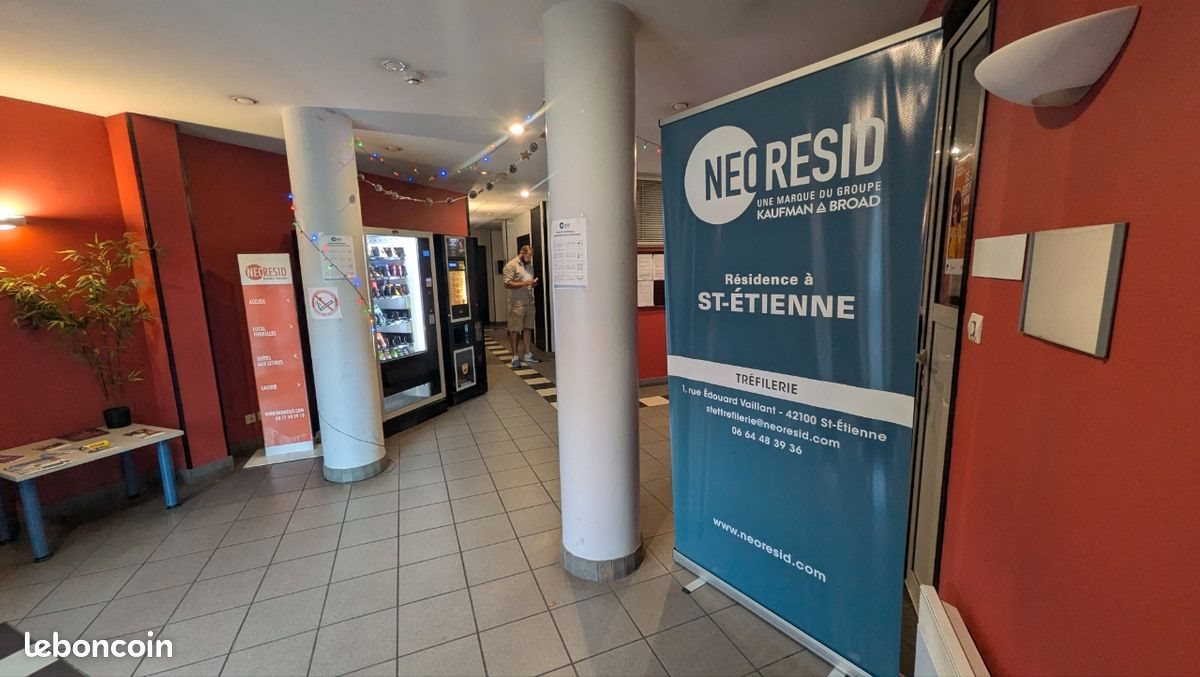 Appartement à louer, 18m², Saint-Étienne