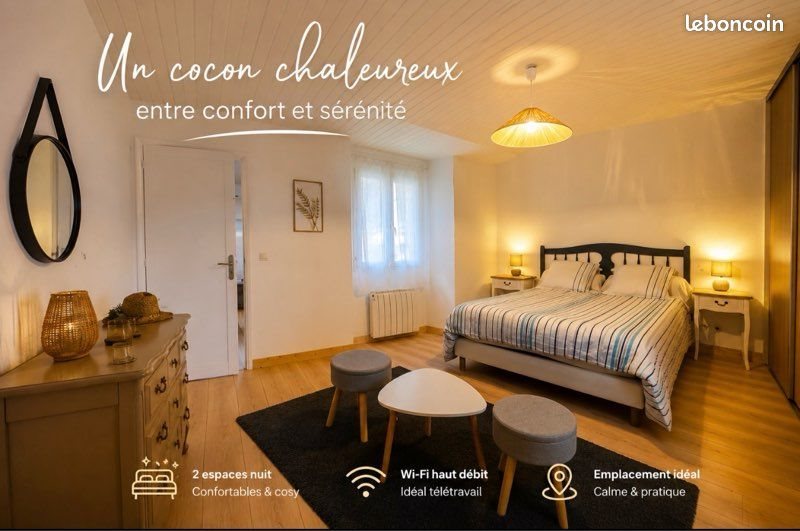 Maison à louer, 80m², Arès
