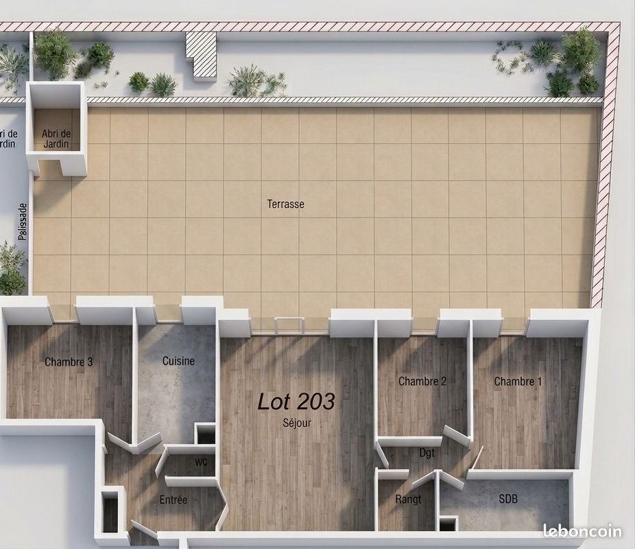 Appartement à louer, 90m², Reims