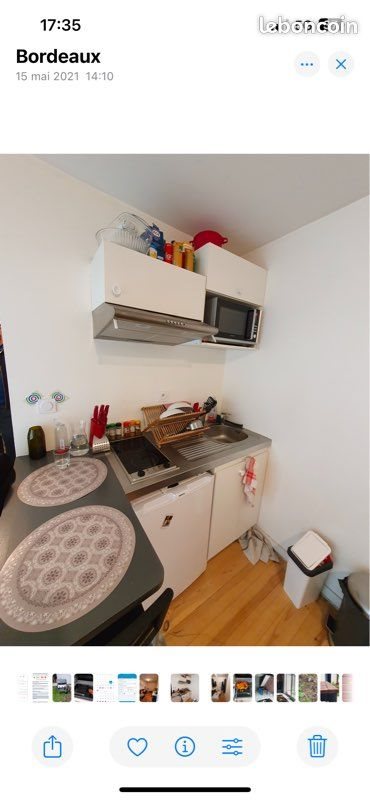 Appartement à vendre, 16m², Bordeaux