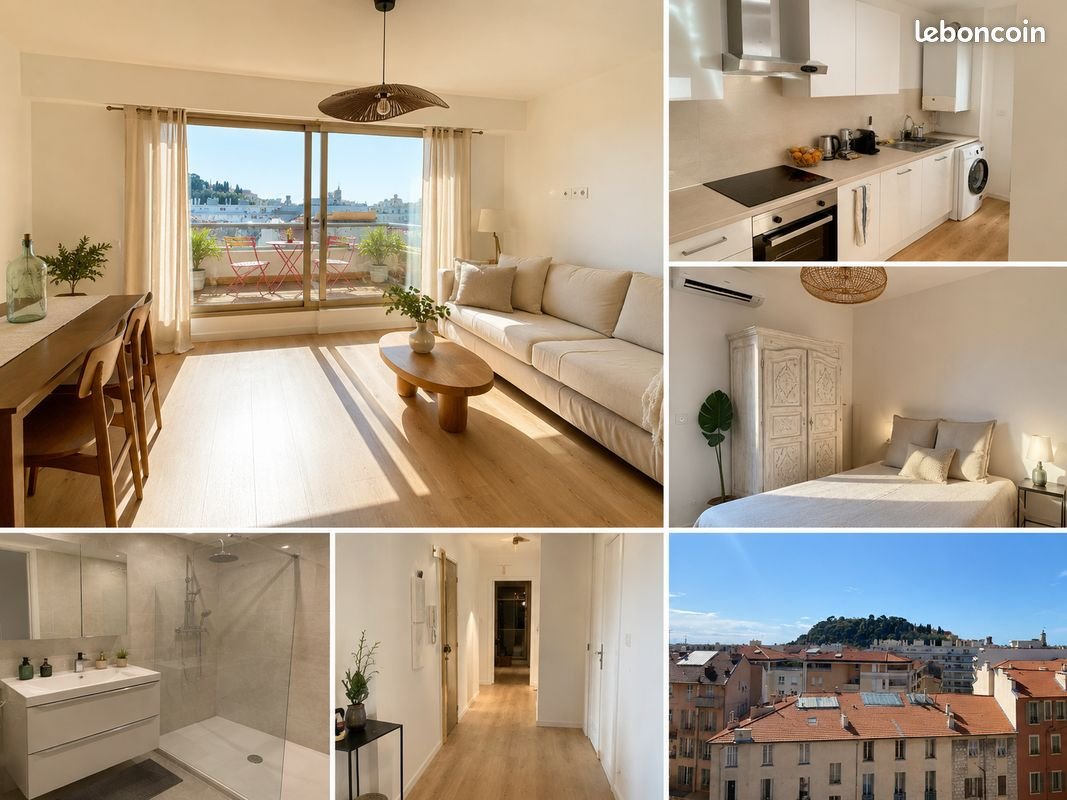 Appartement à louer, 48m², Nice