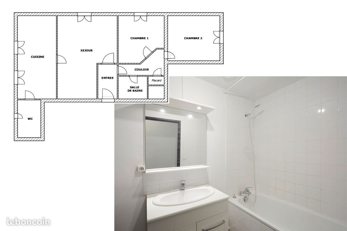 Appartement à louer, 75m², Bourg-en-Bresse