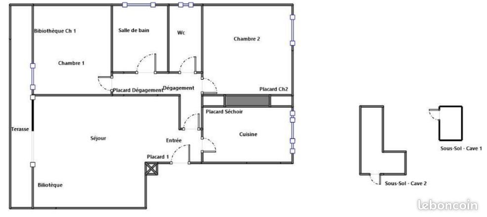 Appartement à vendre, 65m², Bourg-la-Reine