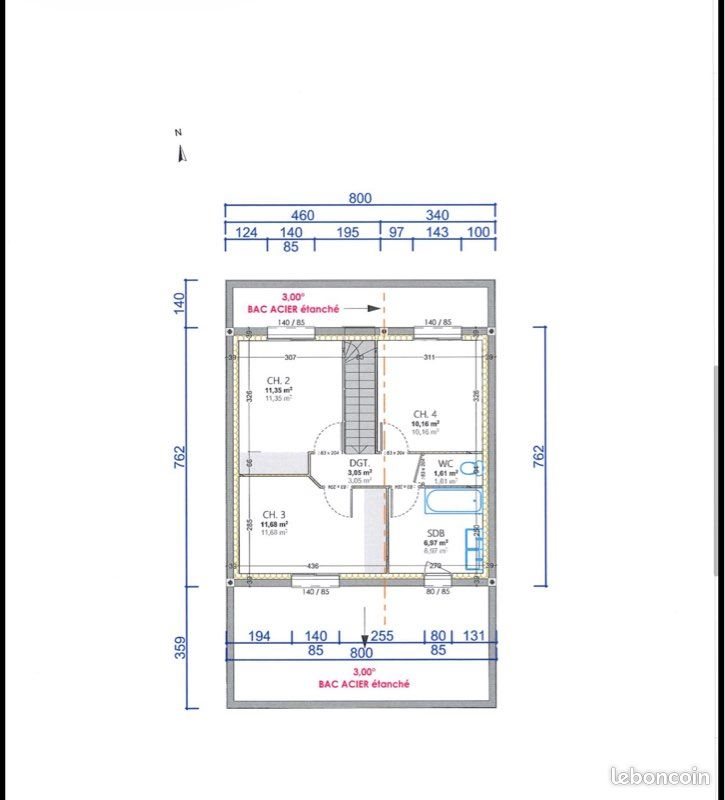 Maison à louer, 113m², Châteaubourg