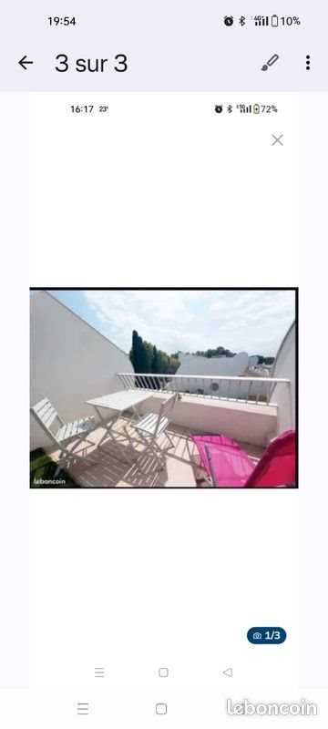 Appartement à louer, 17m², La Grande-Motte