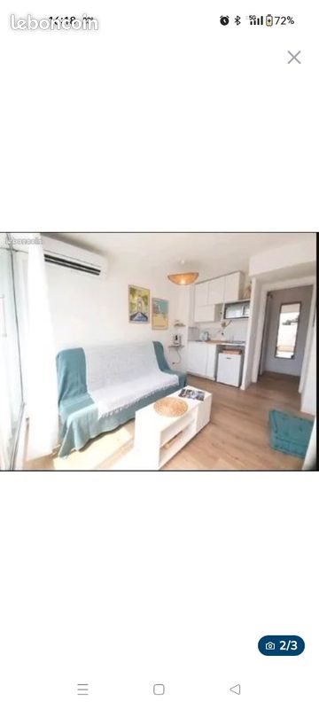 Appartement à louer, 17m², La Grande-Motte
