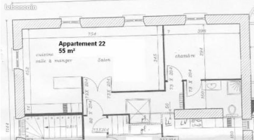 Appartement à louer, 50m², Saint-Arnoult-en-Yvelines