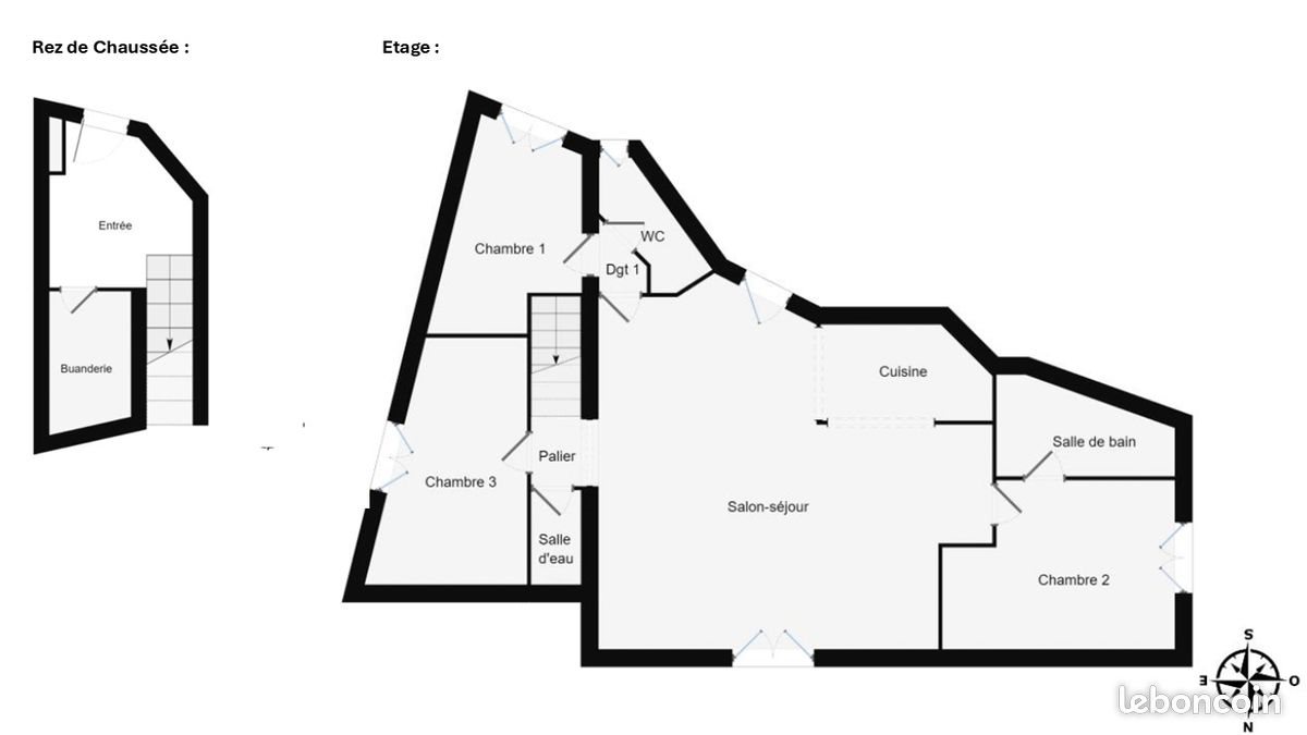 Appartement à louer, 81m², Nantes