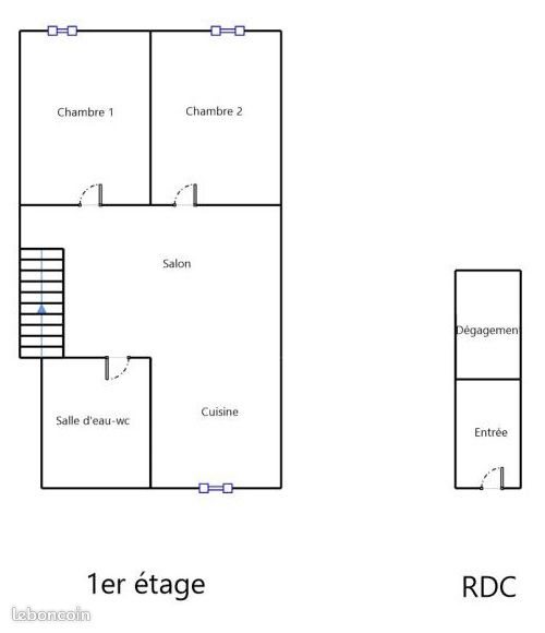 Appartement à louer, 63m², Saint-Maurice-sur-Aveyron