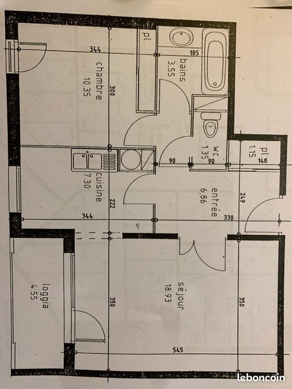 Appartement à vendre, 49m², Nancy