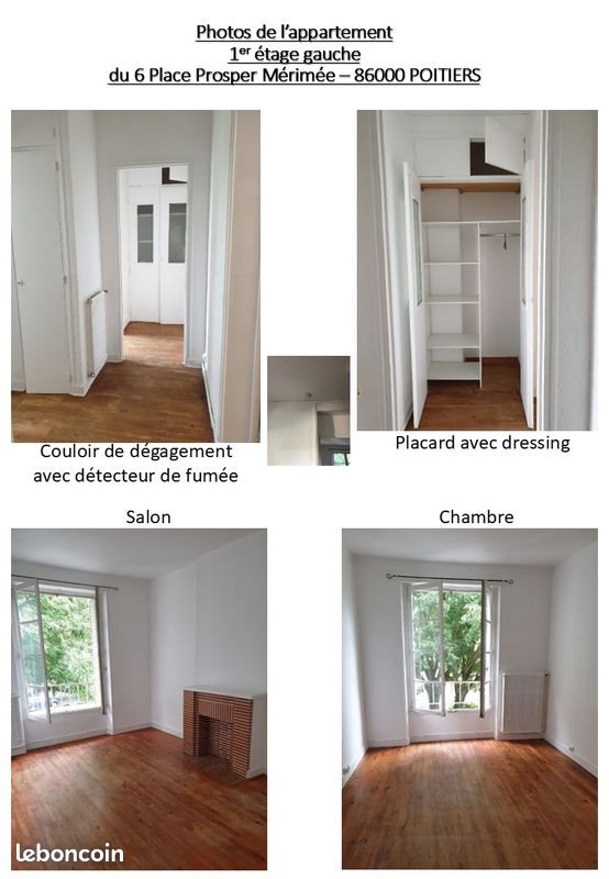 Appartement à louer, 44m², Poitiers