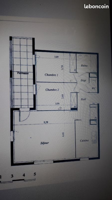 Appartement à louer, 65m², Muret