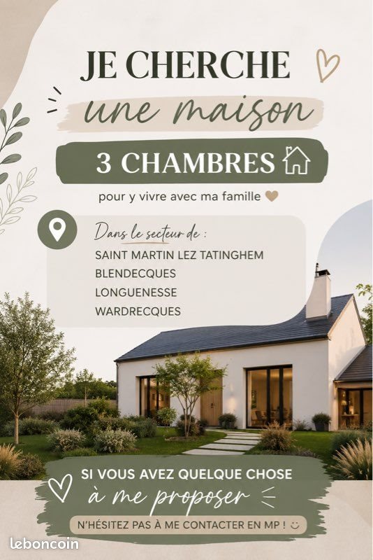 Maison à louer, 80m², Arques