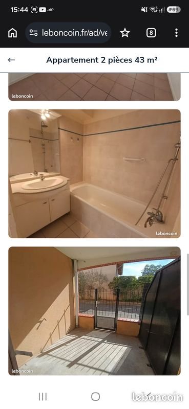 Appartement à louer, 44m², Muret